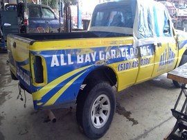 2008 FORD RANGER, YELLOW, LX MODEL, EXTD CAB, 2.3L, AT, 2WD, F26360